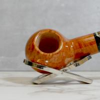 Savinelli Paloma 320 Smooth Brown 9mm Filter Fishtail Pipe (SAV1303)