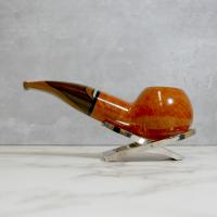 Savinelli Paloma 320 Smooth Brown 9mm Filter Fishtail Pipe (SAV1303)