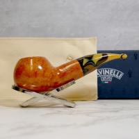 Savinelli Paloma 320 Smooth Brown 9mm Filter Fishtail Pipe (SAV1303)