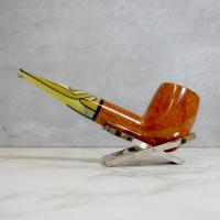 Savinelli Paloma 101 Smooth Brown 6mm Filter Fishtail Pipe (SAV1306)