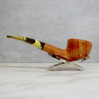 Savinelli Paloma 316 Smooth Brown 6mm Filter Fishtail Pipe (SAV1307)