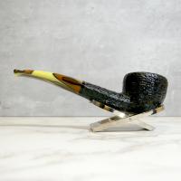 Savinelli Paloma 316 Rustic Black 9mm Filter Fishtail Pipe (SAV1313)