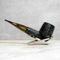 Savinelli Paloma 101 Rustic Black 6mm Filter Fishtail Pipe (SAV1316)