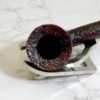 Savinelli Avorio 311 Rustic Brown 6mm Filter Fishtail Pipe (SAV1319)