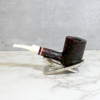 Savinelli Avorio 311 Rustic Brown 6mm Filter Fishtail Pipe (SAV1319)