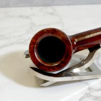 Savinelli Avorio 121 Smooth Burgundy 9mm Filter Fishtail Pipe (SAV1324)