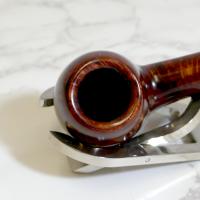 Savinelli Avorio 626 Smooth Burgundy 9mm Filter Fishtail Pipe (SAV1329)