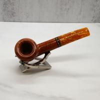 Savinelli Miele 316 Smooth KS Semi Bent Honey 9mm Filter Fishtail Pipe (SAV1337)