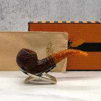 Savinelli Miele 642 Bent Honey 9mm Filter Fishtail Pipe (SAV1340)