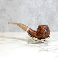 Savinelli Dolomiti 645 Rustic Light Brown 9mm Filter Fishtail Pipe (SAV1355)