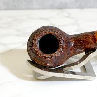 Savinelli Dolomiti 673 Rustic Light Brown 9mm Filter Fishtail Pipe (SAV1356)