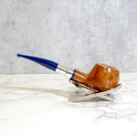 Savinelli Eleganza 315 Natural Smooth Prince 6mm Filter Fishtail Pipe (SAV1357)