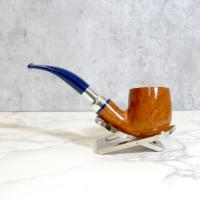 Savinelli Eleganza 622 Natural Smooth Bent Pot 6mm Filter Fishtail Pipe (SAV1358)