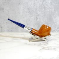 Savinelli Eleganza 207 Natural Smooth Straight Apple 6mm Filter Fishtail Pipe (SAV1361)