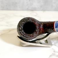 Savinelli Oceano Dark Rustic 616 Full Bent Billiard 6mm Fishtail Pipe (SAV1363)