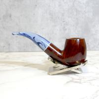 Savinelli Oceano Burgundy 616 Smooth KS 9mm Filter Fishtail Pipe (SAV1366)