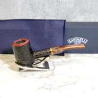 Savinelli Roma Lucite 310 Rustic KS Bent 6mm Fishtail Pipe (SAV1370)