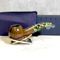 Savinelli Camouflage Smooth 320 Dark Brown 6mm Fishtail Pipe (SAV1377)