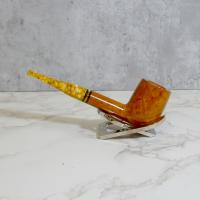 Savinelli Miele 111 Smooth KS Straight Honey 9mm Filter Fishtail Pipe (SAV1378)