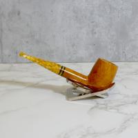 Savinelli Miele 128 Smooth Straight Honey 9mm Filter Fishtail Pipe (SAV1379)