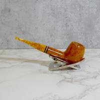 Savinelli Miele 207 Smooth Straight Honey 9mm Filter Fishtail Pipe (SAV1382)