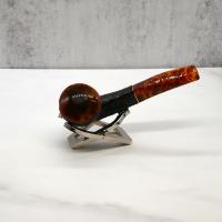 Savinelli Tortuga 305 Rustic Half Bent 6mm Filter Fishtail Pipe (SAV1405)