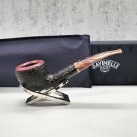 Savinelli Roma 316 Rustic KS 6mm Fishtail Pipe (SAV1451)