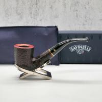 Savinelli Roma 611 Rustic KS 6mm Fishtail Pipe (SAV1455)