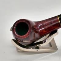 Savinelli Lollo Smooth Burgundy 01 6mm Filter Fishtail Pipe (SAV1462)