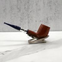 Savinelli Eleganza 111 Natural Smooth Straight 6mm Filter Fishtail Pipe (SAV1474)