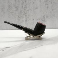 Savinelli Roma 128 Rustic Straight 6mm Filter Fishtail Pipe (SAV1479)