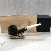 Savinelli Avorio 121 Rustic Brown 9mm Filter Fishtail Pipe (SAV1482)