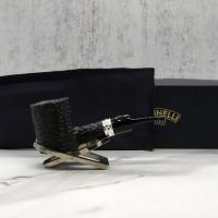 Savinelli Trevi 311 Rusticated Bent 6mm Filter Fishtail Pipe (SAV1483)