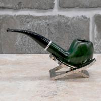 Savinelli Arcobaleno Green 626 Smooth 6mm Filter Fishtail Pipe (SAV1505)