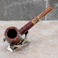 Savinelli Dolomiti 114 Rustic Light Brown 9mm Filter Fishtail Pipe (SAV1506)