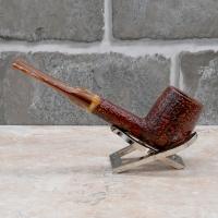 Savinelli Dolomiti 114 Rustic Light Brown 9mm Filter Fishtail Pipe (SAV1506)