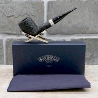 Savinelli Trevi 111 Rusticated 9mm Filter Fishtail Pipe (SAV1511)