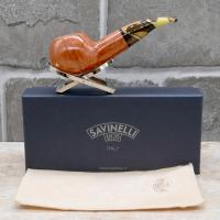 Savinelli Paloma 320 Smooth Brown 6mm Filter Fishtail Pipe (SAV1513)