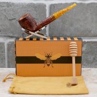 Savinelli Miele 111 Rustic Straight Honey 6mm Filter Fishtail Pipe (SAV1514)