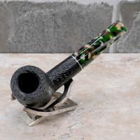 Savinelli Camouflage Rustic 101 Black 6mm Fishtail Pipe (SAV1520)