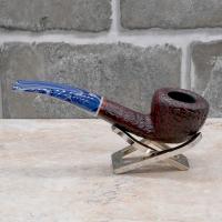 Savinelli Oceano Burgundy 316 Rustic Bent 9mm Filter Pipe (SAV1525)