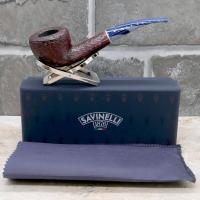 Savinelli Oceano Burgundy 316 Rustic Bent 9mm Filter Pipe (SAV1525)