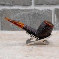 Savinelli Tortuga 129 Rustic Straight 6mm Fishtail Pipe (SAV1528)