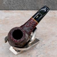 Savinelli Lollo Rustic Brown 01 6mm Filter Fishtail Pipe (SAV1530)