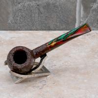 Savinelli Gianduja 315 Rustic 9mm Filter Fishtail Pipe (SAV1533)