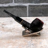 Savinelli Roma 504 Rustic Straight 6mm Fishtail Pipe (SAV1569)