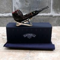 Savinelli Roma 504 Rustic Straight 6mm Fishtail Pipe (SAV1569)