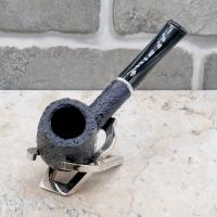 Savinelli Arcobaleno Blue 111 Rustic Straight 9mm Filter Fishtail Pipe (SAV1582)