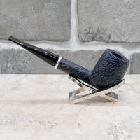 Savinelli Arcobaleno Blue 111 Rustic Straight 9mm Filter Fishtail Pipe (SAV1582)