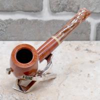 Savinelli Dolomiti 128 Smooth Light Brown Fishtail 9mm Pipe (SAV1587)